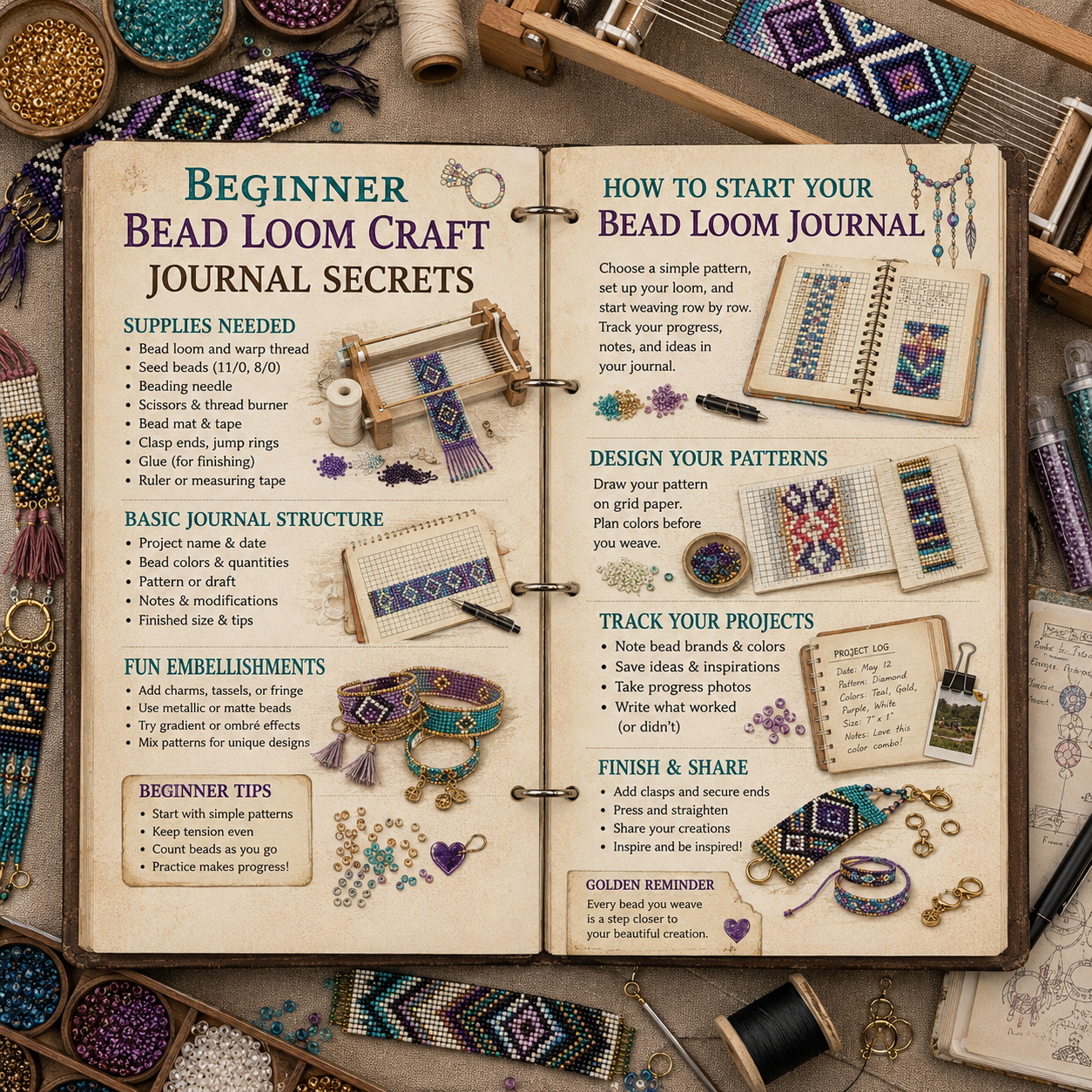 1.000+ Free Bead Loom Craft Guide